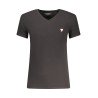 GUESS JEANS T-SHIRT MANICHE CORTE UOMO NERO