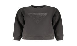 GUESS JEANS FELPA SENZA ZIP DONNA NERO