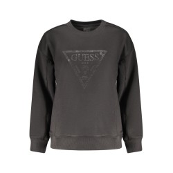 GUESS JEANS FELPA SENZA ZIP DONNA NERO