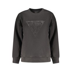 GUESS JEANS FELPA SENZA ZIP DONNA NERO