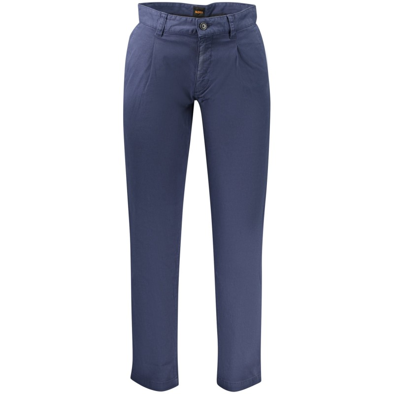 BOSS PANTALONE UOMO BLU