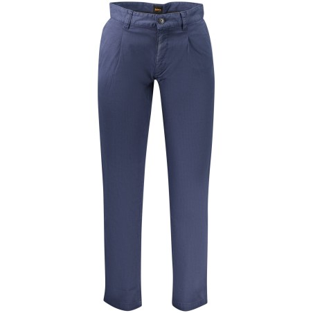 BOSS PANTALONE UOMO BLU
