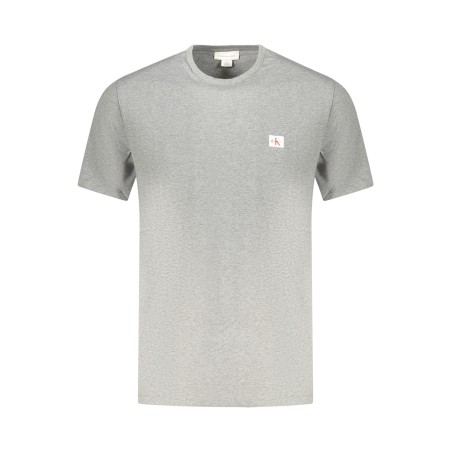CALVIN KLEIN T-SHIRT MANICHE CORTE UOMO GRIGIO