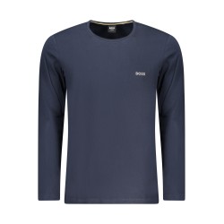 BOSS T-SHIRT MANICHE LUNGHE UOMO BLU