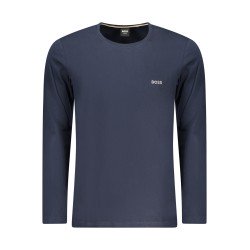 BOSS T-SHIRT MANICHE LUNGHE UOMO BLU