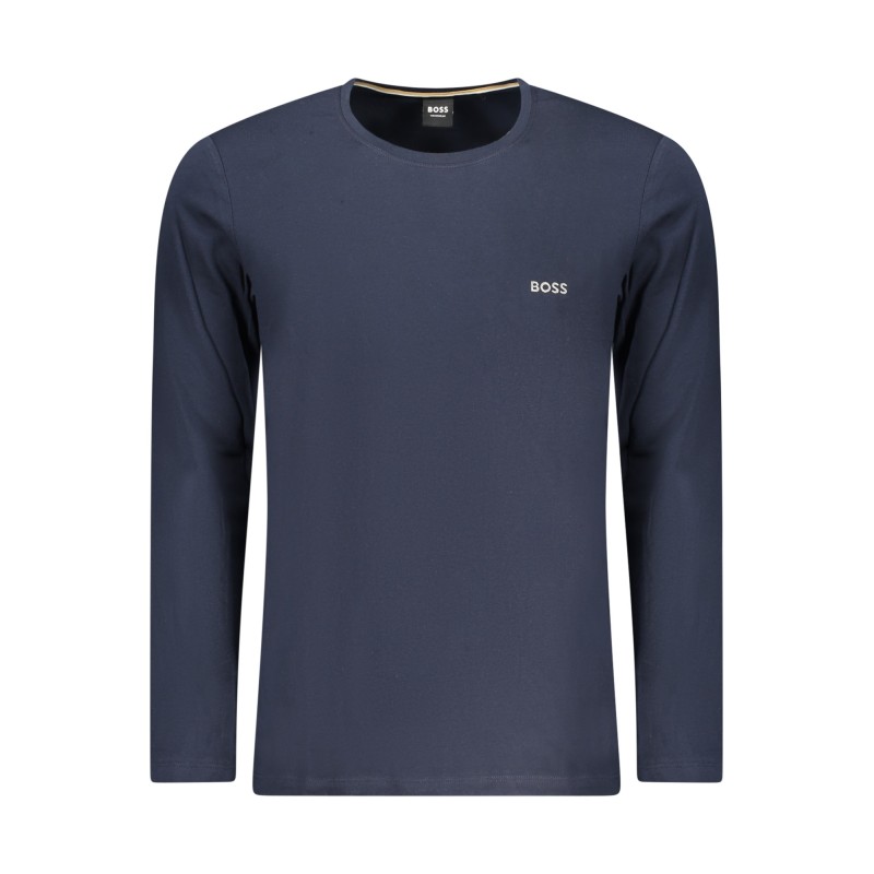 BOSS T-SHIRT MANICHE LUNGHE UOMO BLU