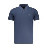 BOSS POLO MANICHE CORTE UOMO BLU