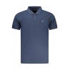 BOSS POLO MANICHE CORTE UOMO BLU