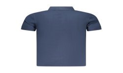 BOSS POLO MANICHE CORTE UOMO BLU