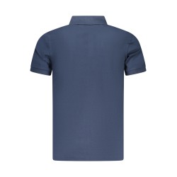 BOSS POLO MANICHE CORTE UOMO BLU