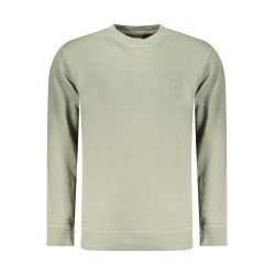 BOSS FELPA SENZA ZIP UOMO VERDE