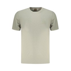 BOSS T-SHIRT MANICHE CORTE UOMO VERDE