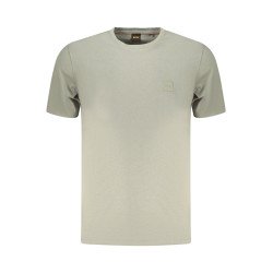 BOSS T-SHIRT MANICHE CORTE UOMO VERDE