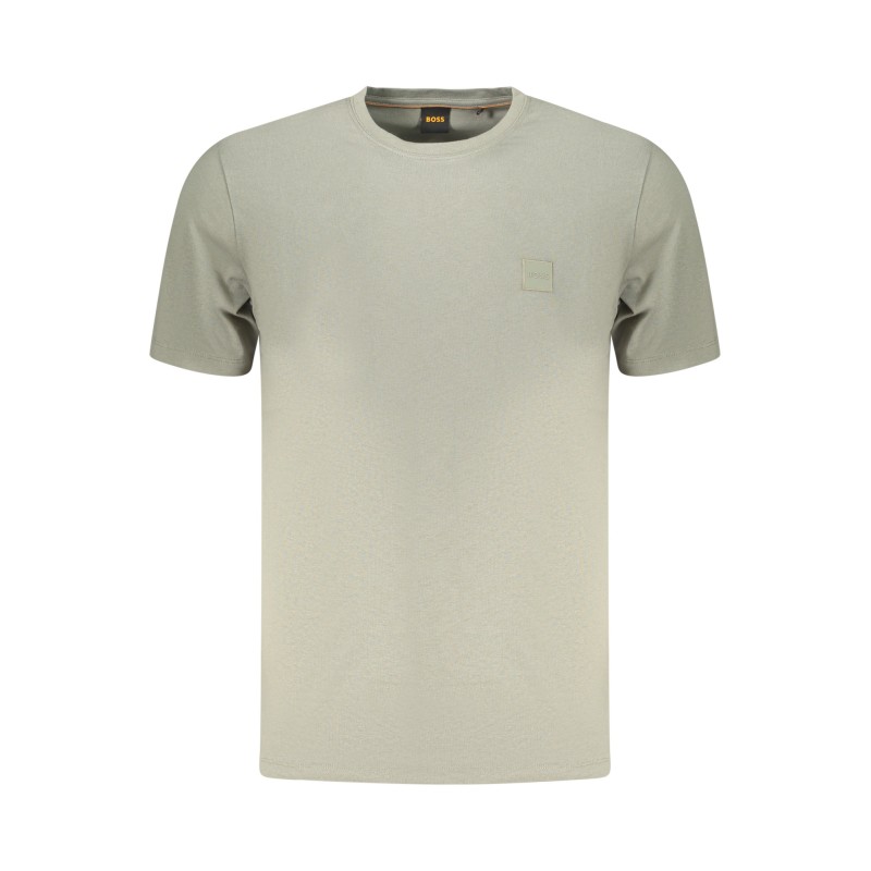 BOSS T-SHIRT MANICHE CORTE UOMO VERDE