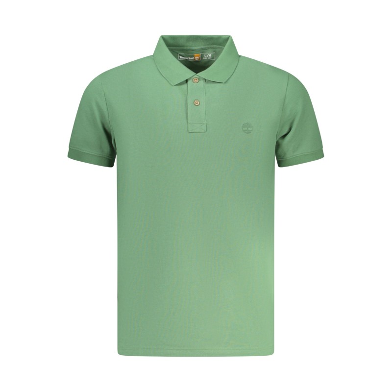 TIMBERLAND POLO MANICHE CORTE UOMO VERDE