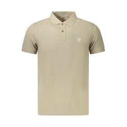 TIMBERLAND POLO MANICHE CORTE UOMO BEIGE