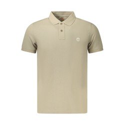 TIMBERLAND POLO MANICHE CORTE UOMO BEIGE