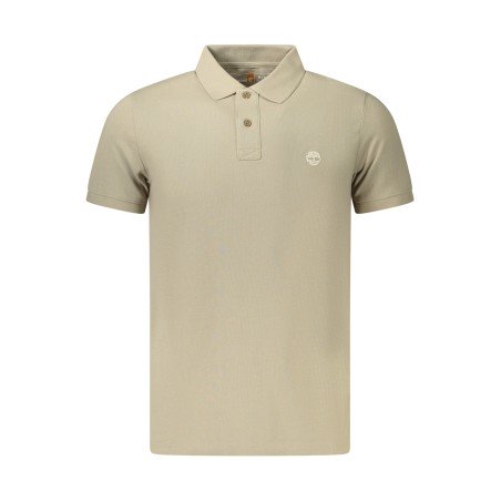 TIMBERLAND POLO MANICHE CORTE UOMO BEIGE