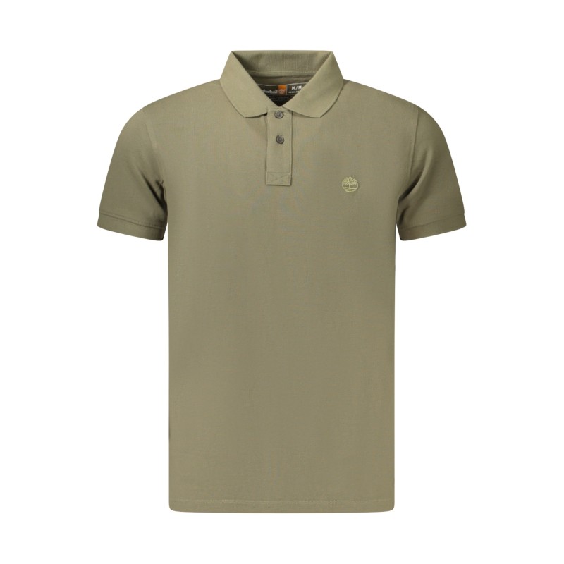 TIMBERLAND POLO MANICHE CORTE UOMO VERDE