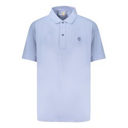 TIMBERLAND POLO MANICHE CORTE UOMO AZZURRO