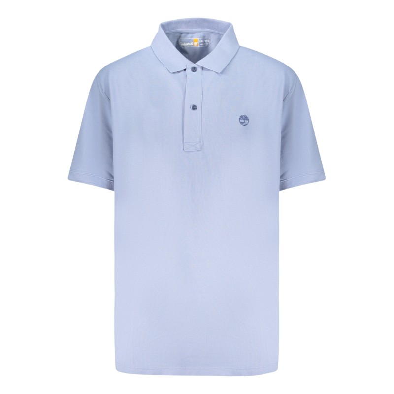 TIMBERLAND POLO MANICHE CORTE UOMO AZZURRO