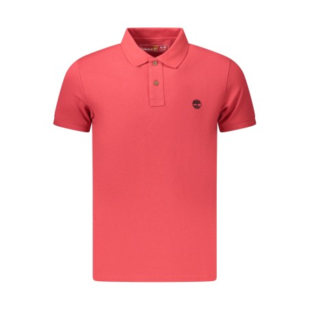 TIMBERLAND POLO MANICHE CORTE UOMO ROSSO