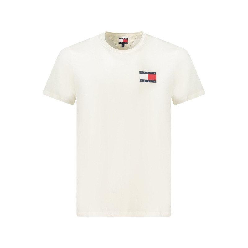 TOMMY HILFIGER T-SHIRT MANICHE CORTE UOMO BIANCO