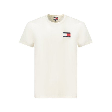 TOMMY HILFIGER T-SHIRT MANICHE CORTE UOMO BIANCO