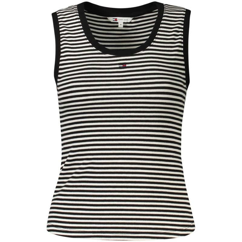 TOMMY HILFIGER CANOTTA DONNA NERO