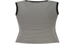 TOMMY HILFIGER CANOTTA DONNA NERO