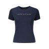 TOMMY HILFIGER T-SHIRT MANICHE CORTE DONNA BLU