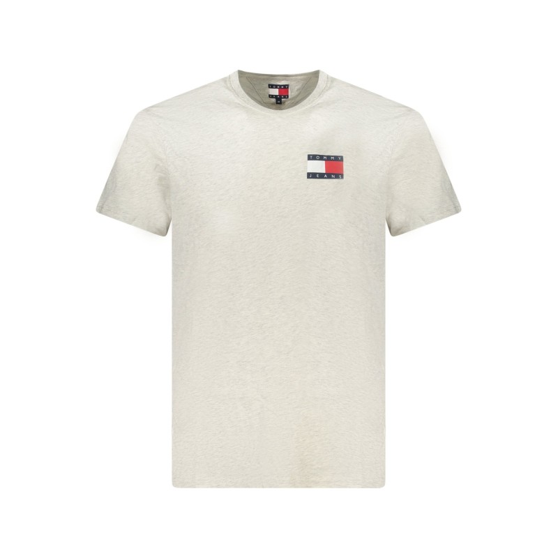 TOMMY HILFIGER T-SHIRT MANICHE CORTE UOMO GRIGIO
