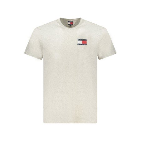 TOMMY HILFIGER T-SHIRT MANICHE CORTE UOMO GRIGIO