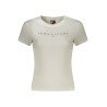TOMMY HILFIGER T-SHIRT MANICHE CORTE DONNA BIANCO