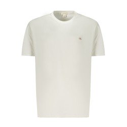 CALVIN KLEIN T-SHIRT MANICHE CORTE UOMO BIANCO