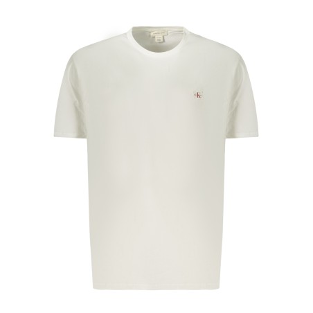 CALVIN KLEIN T-SHIRT MANICHE CORTE UOMO BIANCO
