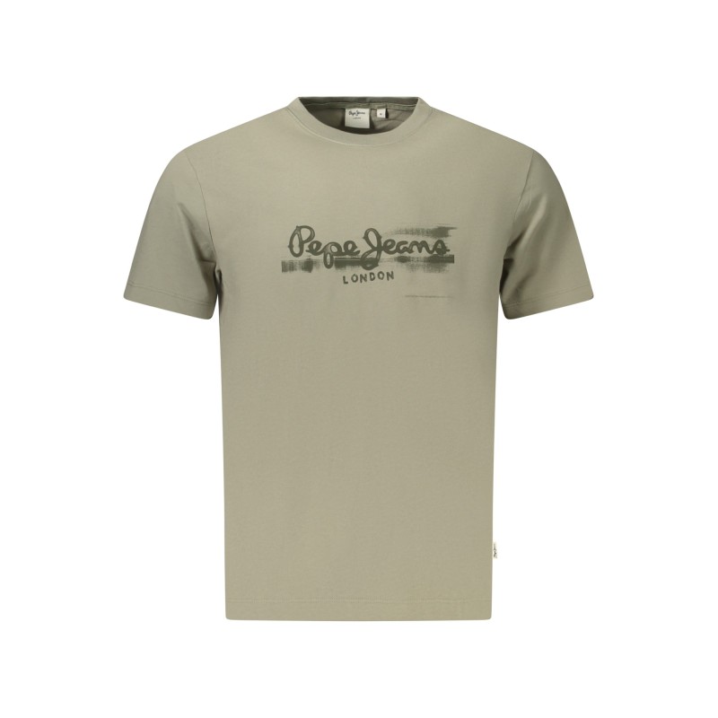 PEPE JEANS T-SHIRT MANICHE CORTE UOMO VERDE