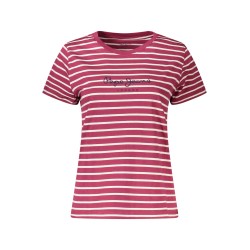 PEPE JEANS T-SHIRT MANICHE CORTE DONNA VIOLA