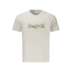PEPE JEANS T-SHIRT MANICHE CORTE UOMO BIANCO