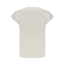 PEPE JEANS T-SHIRT MANICHE CORTE DONNA BIANCO