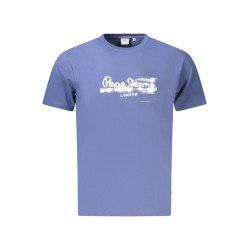 PEPE JEANS T-SHIRT MANICHE CORTE UOMO BLU