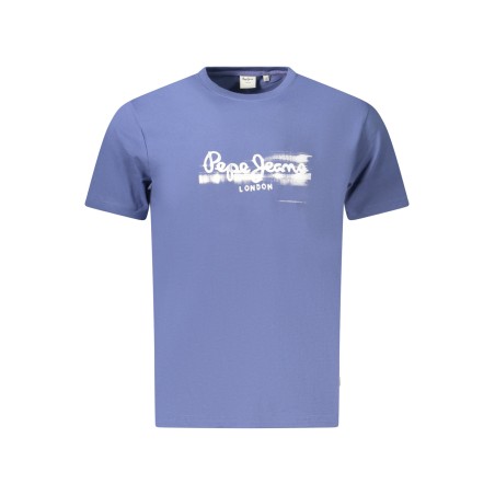 PEPE JEANS T-SHIRT MANICHE CORTE UOMO BLU