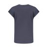 PEPE JEANS T-SHIRT MANICHE CORTE DONNA BLU