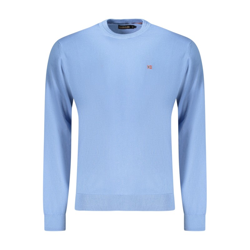 NAPAPIJRI MAGLIA UOMO AZZURRO