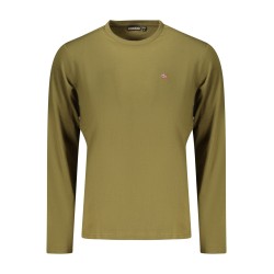 NAPAPIJRI T-SHIRT MANICHE LUNGHE UOMO VERDE
