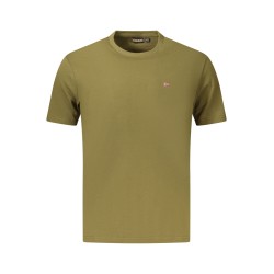 NAPAPIJRI T-SHIRT MANICHE CORTE UOMO VERDE