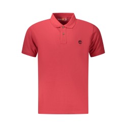 TIMBERLAND POLO MANICHE CORTE UOMO ROSSO