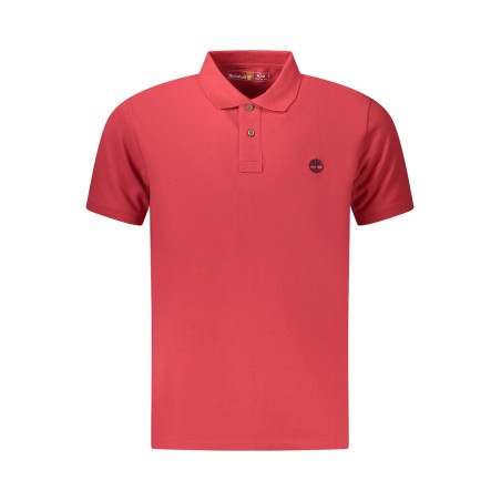TIMBERLAND POLO MANICHE CORTE UOMO ROSSO