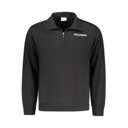 SUPERGA FELPA SENZA ZIP UOMO NERO