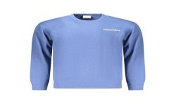 SUPERGA FELPA SENZA ZIP UOMO AZZURRO